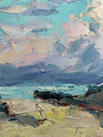 Oil painting Sea Nature Landscape 