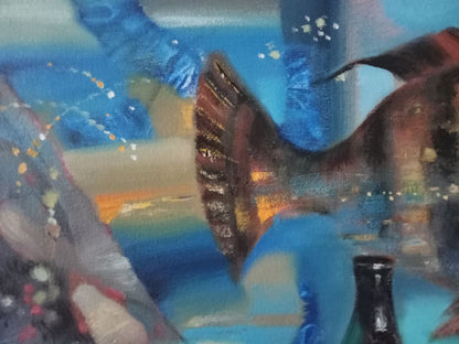 Abstract Oil painting