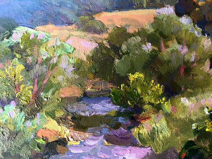 Oil painting Near Tustan Batrakov Vladimir Grigorievich