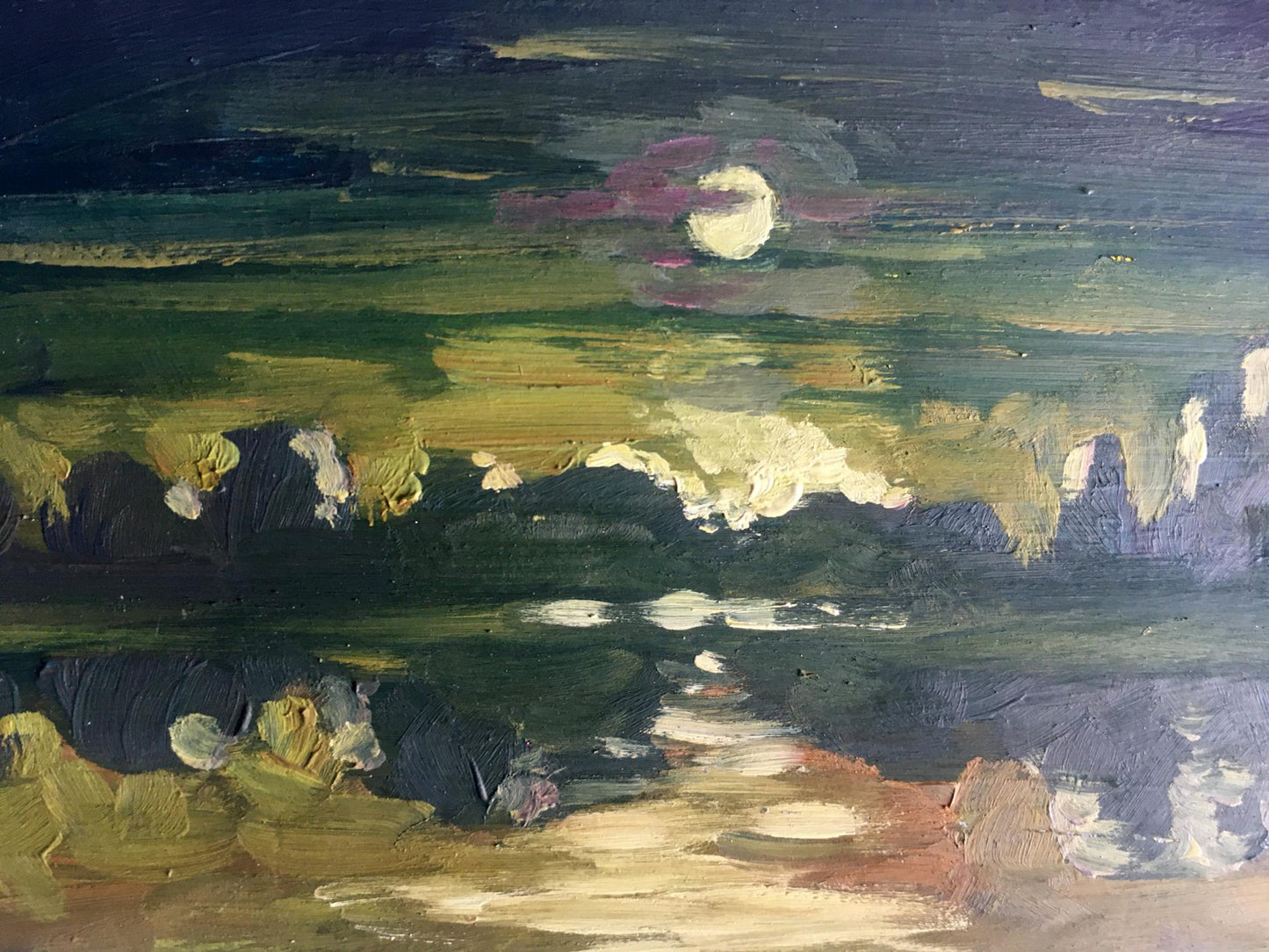 Oil painting Closer to the night Svetlana Gramm