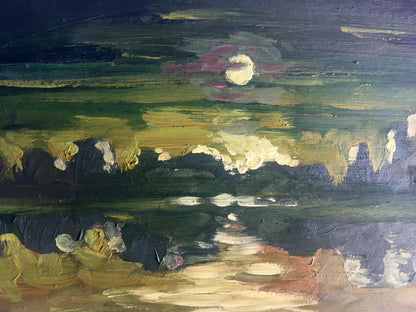Oil painting Closer to the night Svetlana Gramm