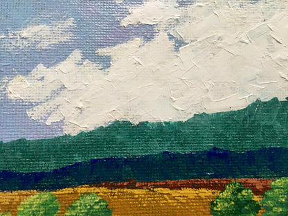 Oil painting Golden field Zadorozhnya V. V.