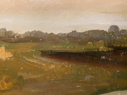Oil painting Autumn silence Mykola Reznik
