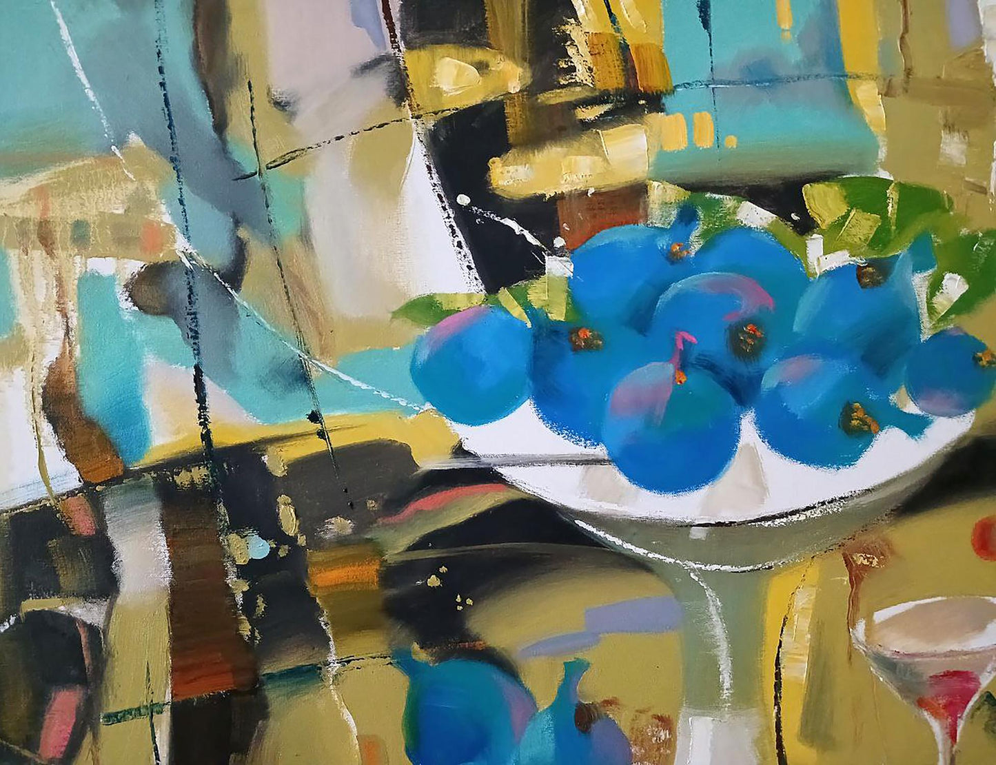 Abstract oil painting Sweet Still Life Anatoly Tarabanov