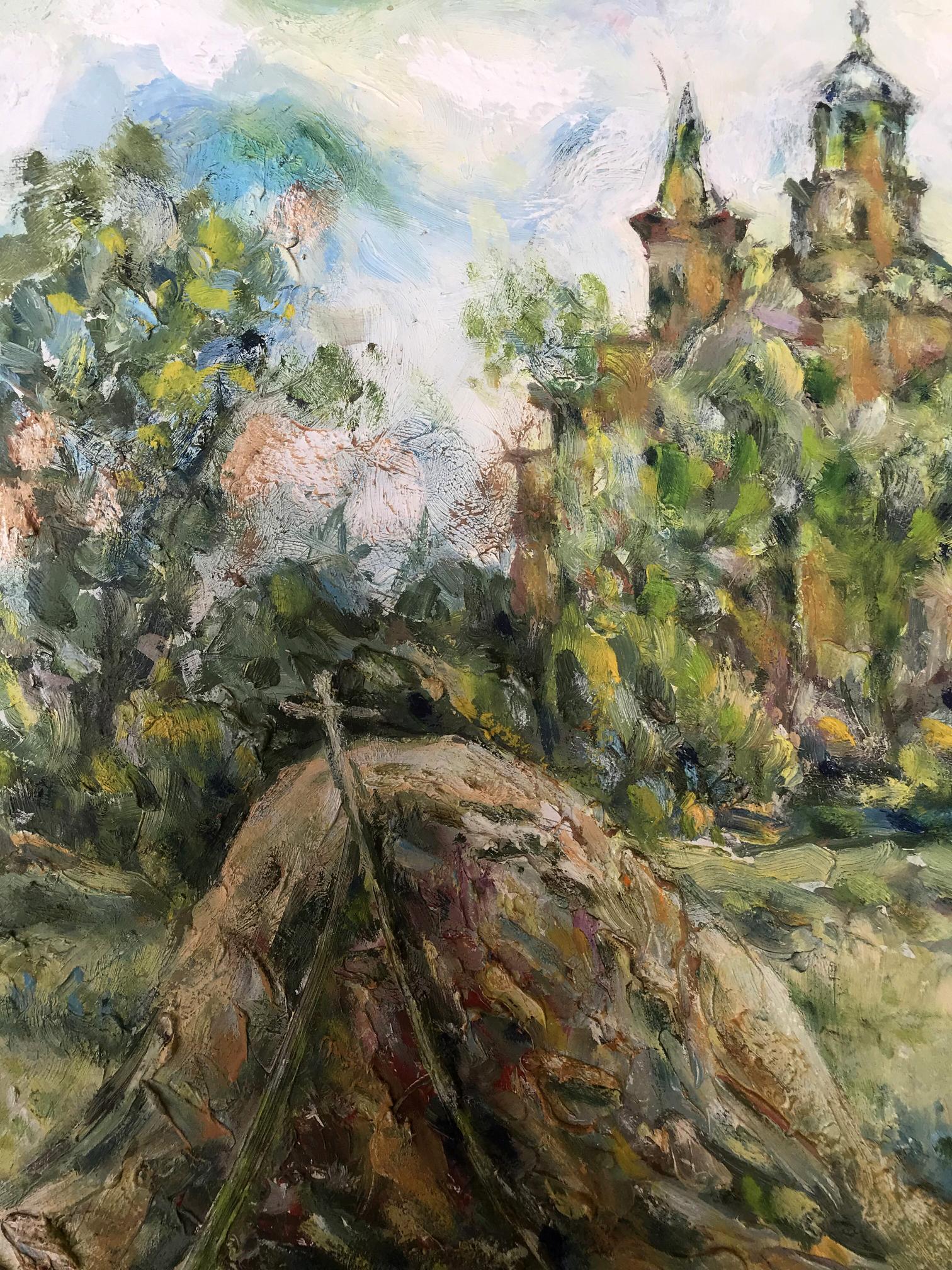 Oil Painting Nature countryside Landscape 