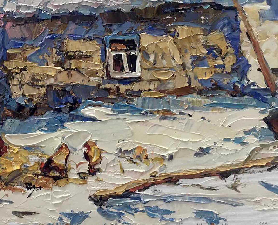 Village landscape Art 