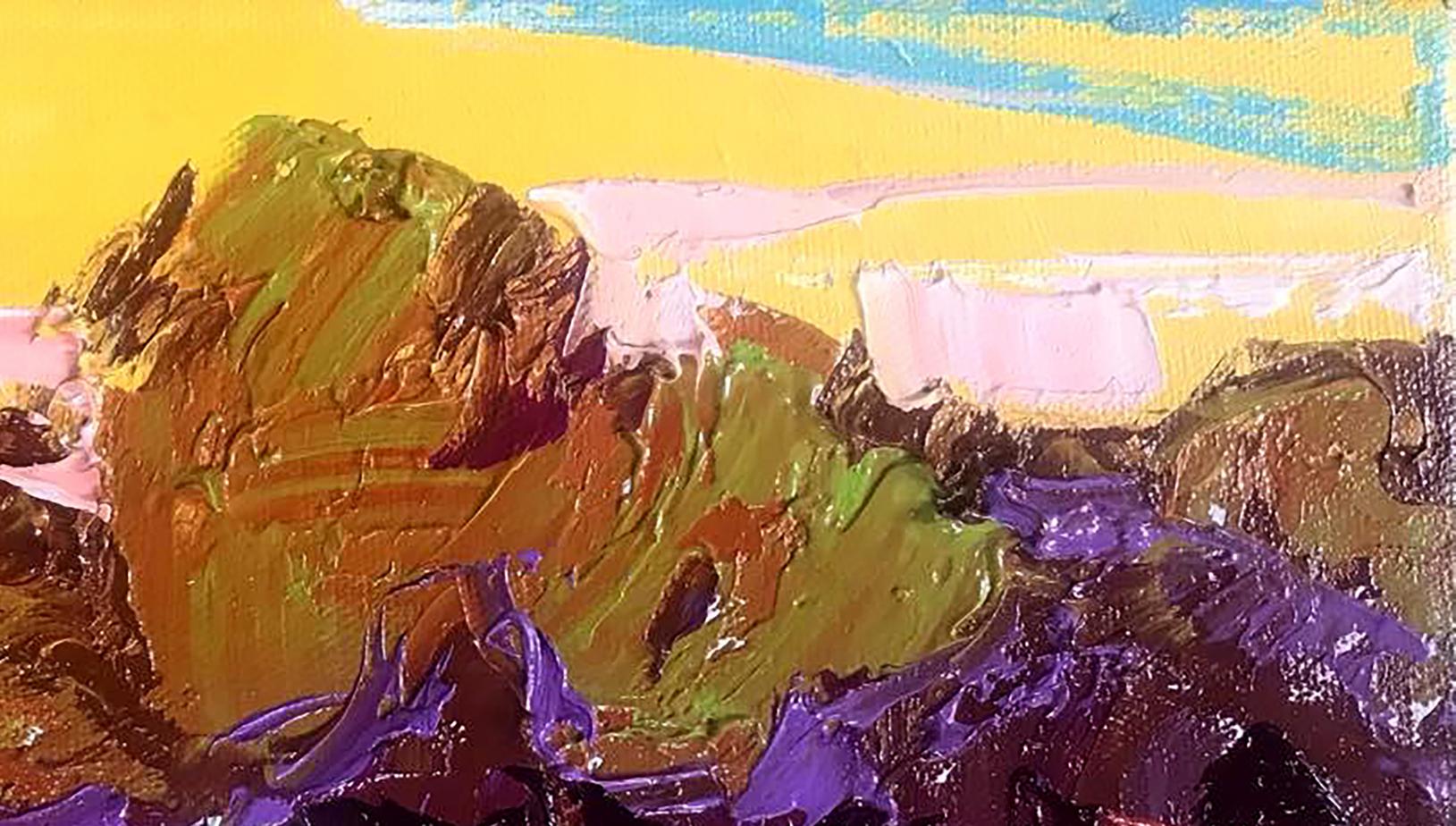 Village landscape Art 