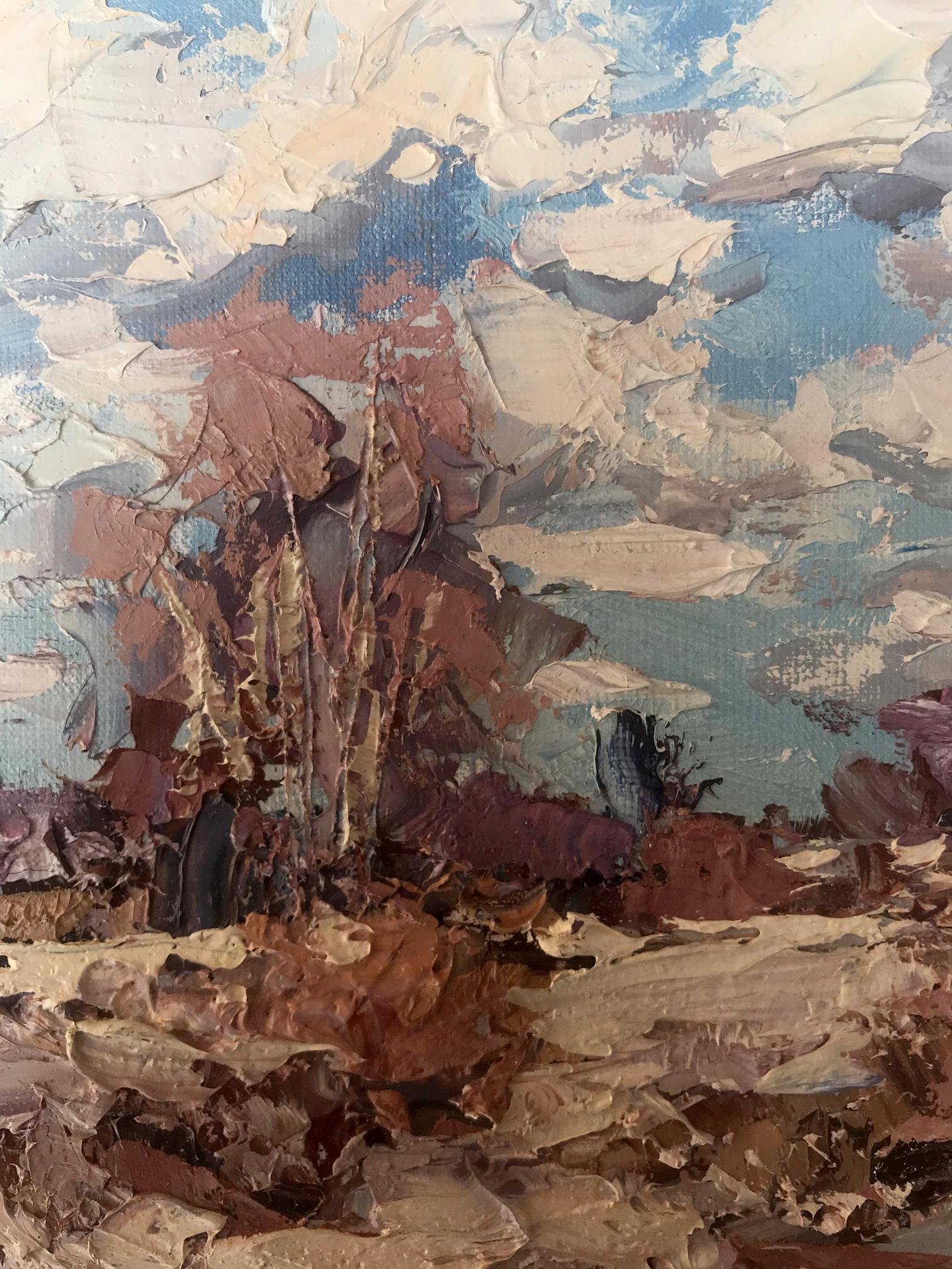 forest autumn painting