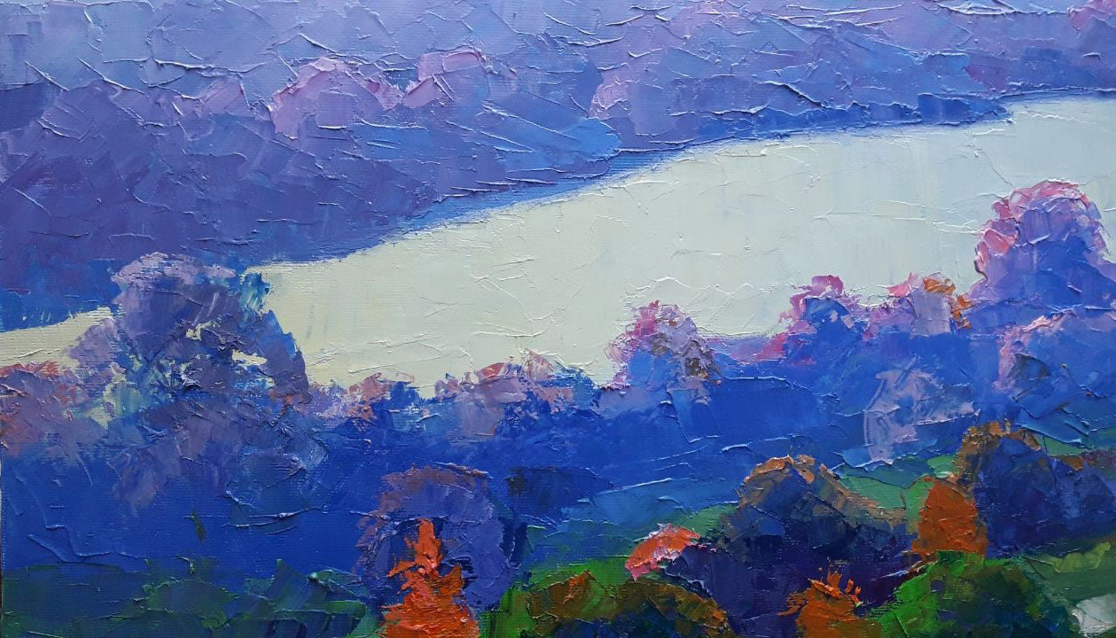 Vyshnevets in Oil: Painting by Serdyuk Boris Petrovich