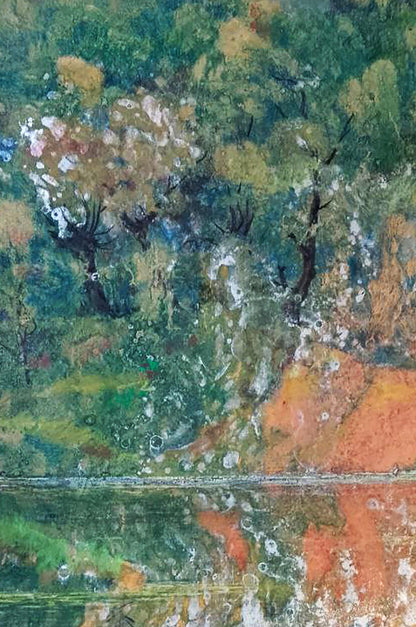 Oil painting Drops of the river Anatolii Duhnevich