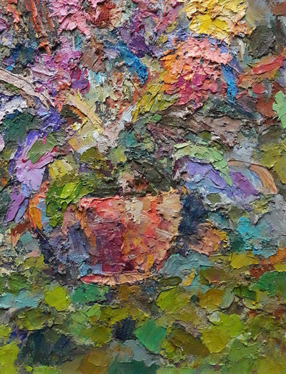 Oil painting Flower rhapsody Serdyuk Boris Petrovich
