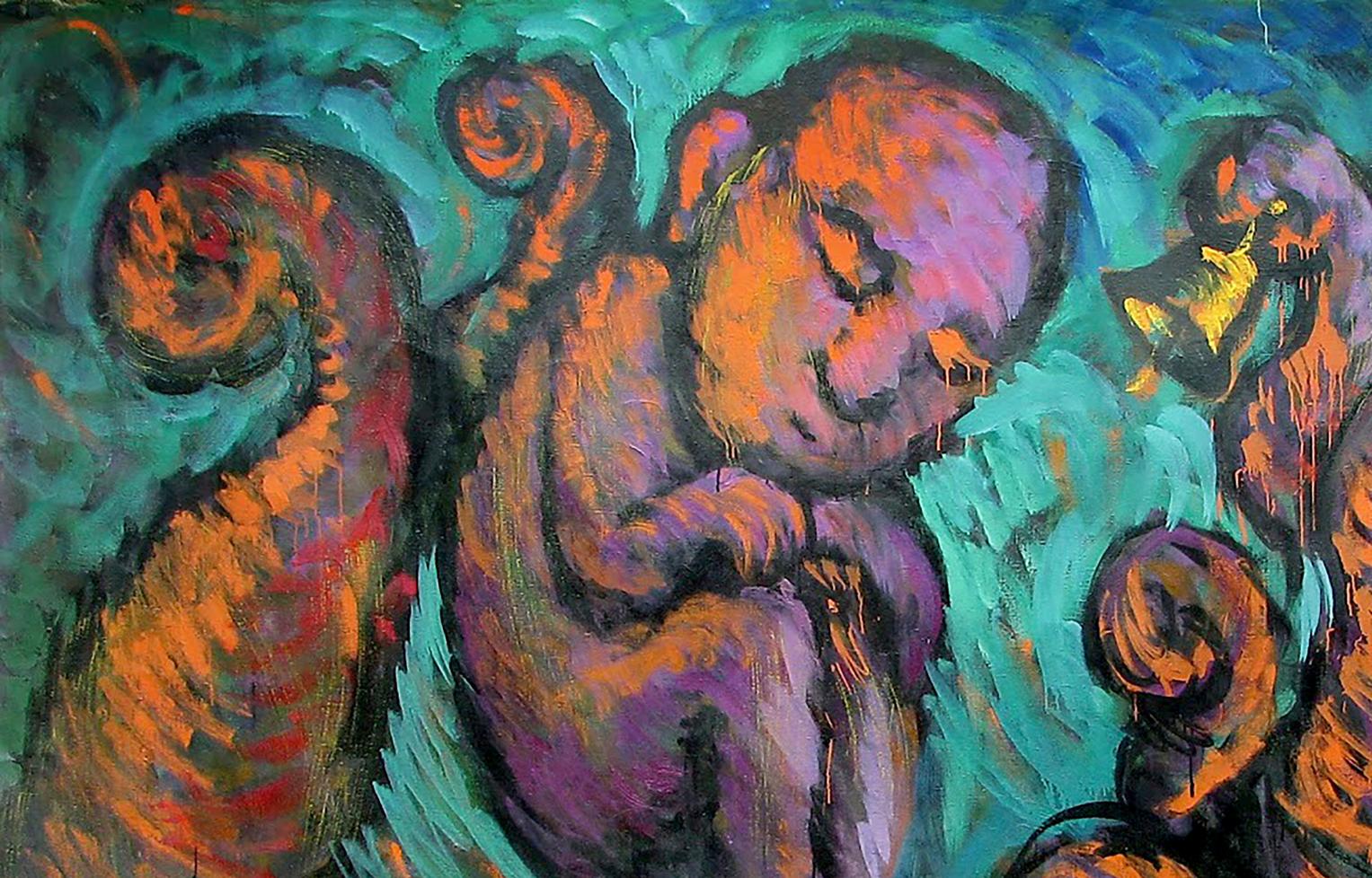 Abstract painting collection   
