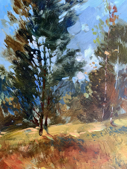 OIl painting Beginning of autumn Yuriy Suprunchuk