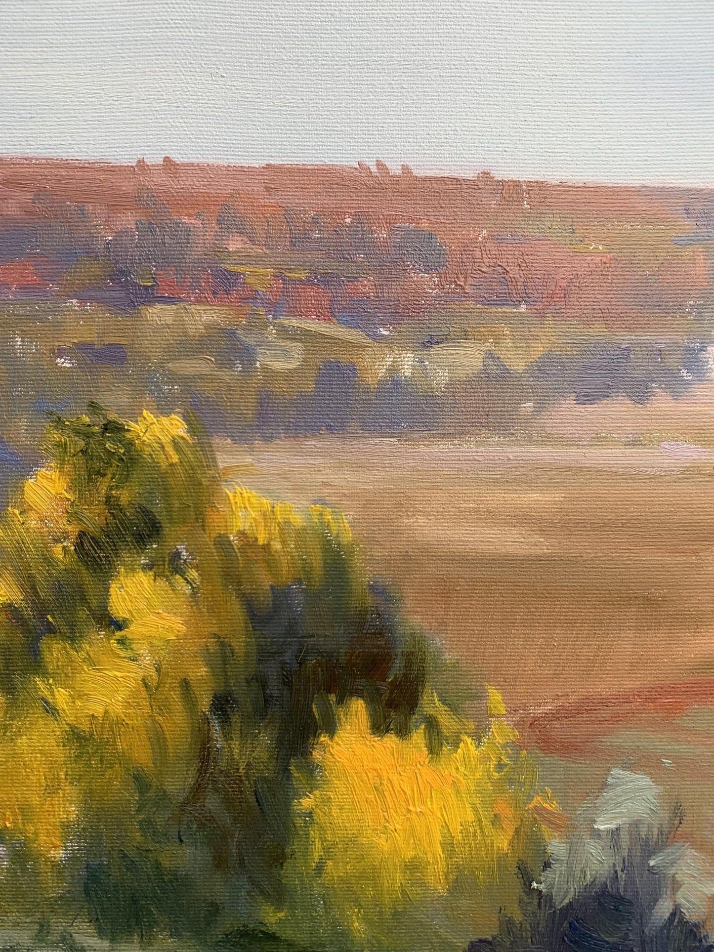 Oil painting Hot day Unknown artist