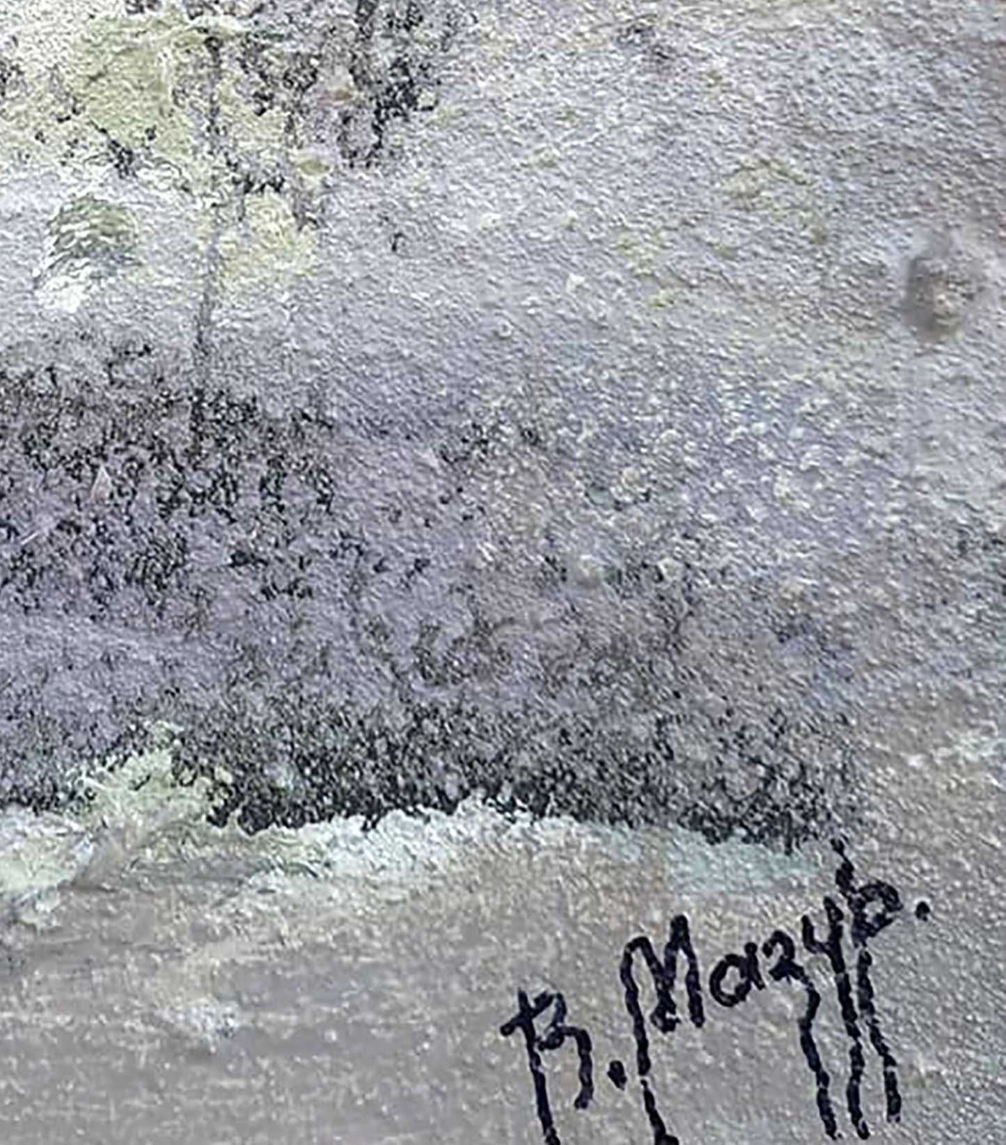 Artist's signature 