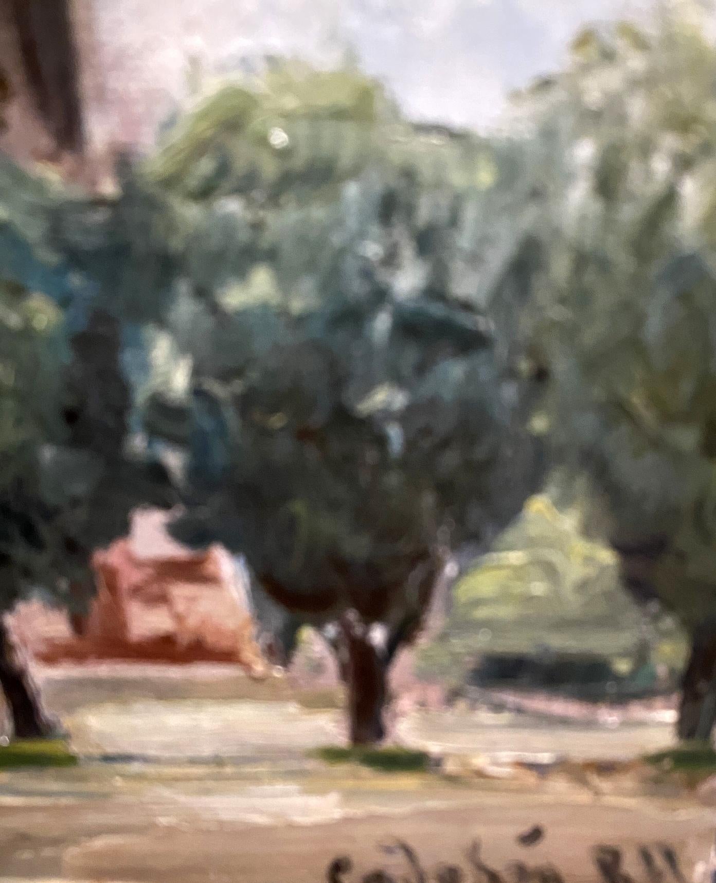 Oil painting St. Nicholas Church Vladimir Sadovoy