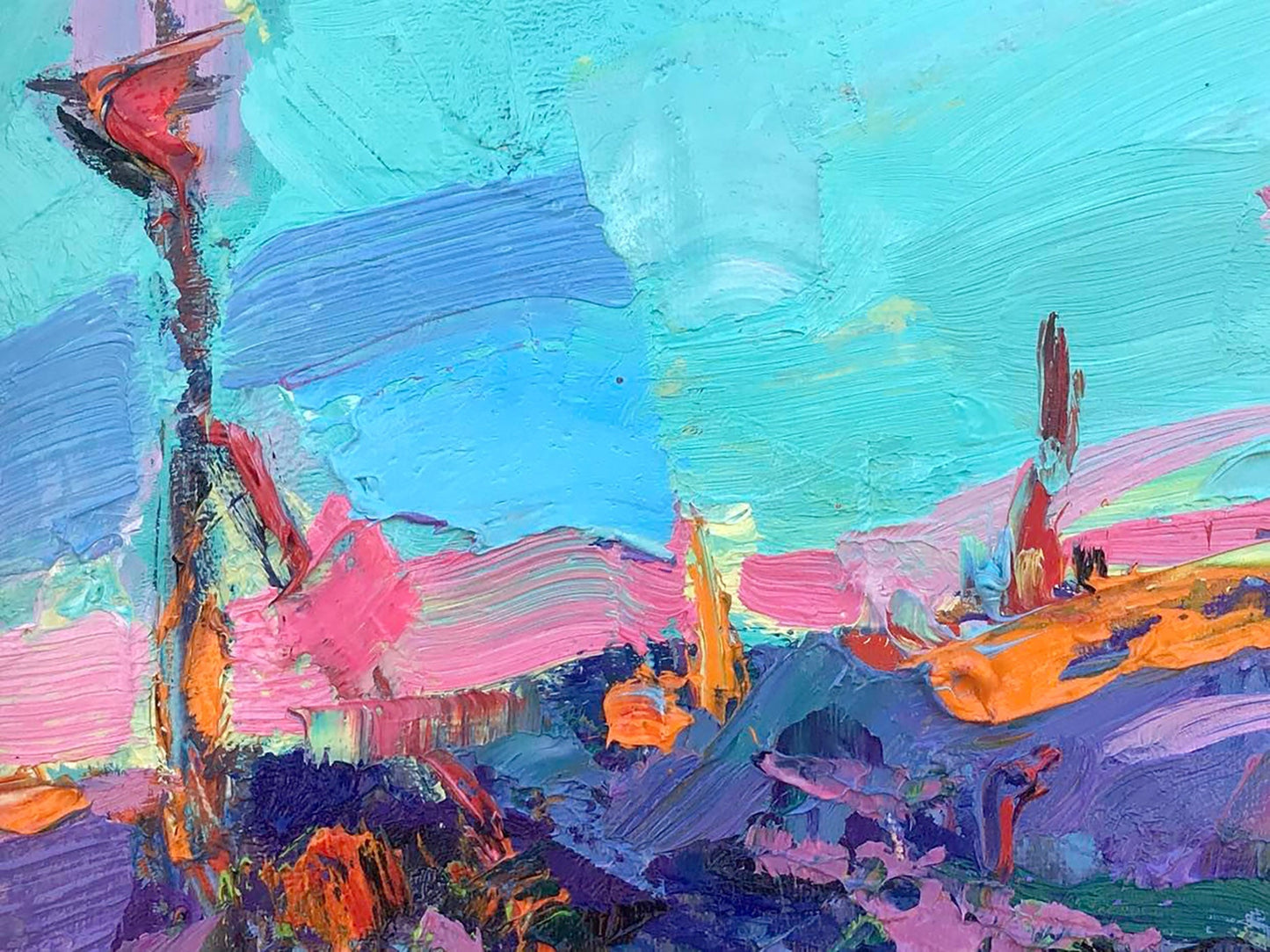 Oil Painting Nature Landscape