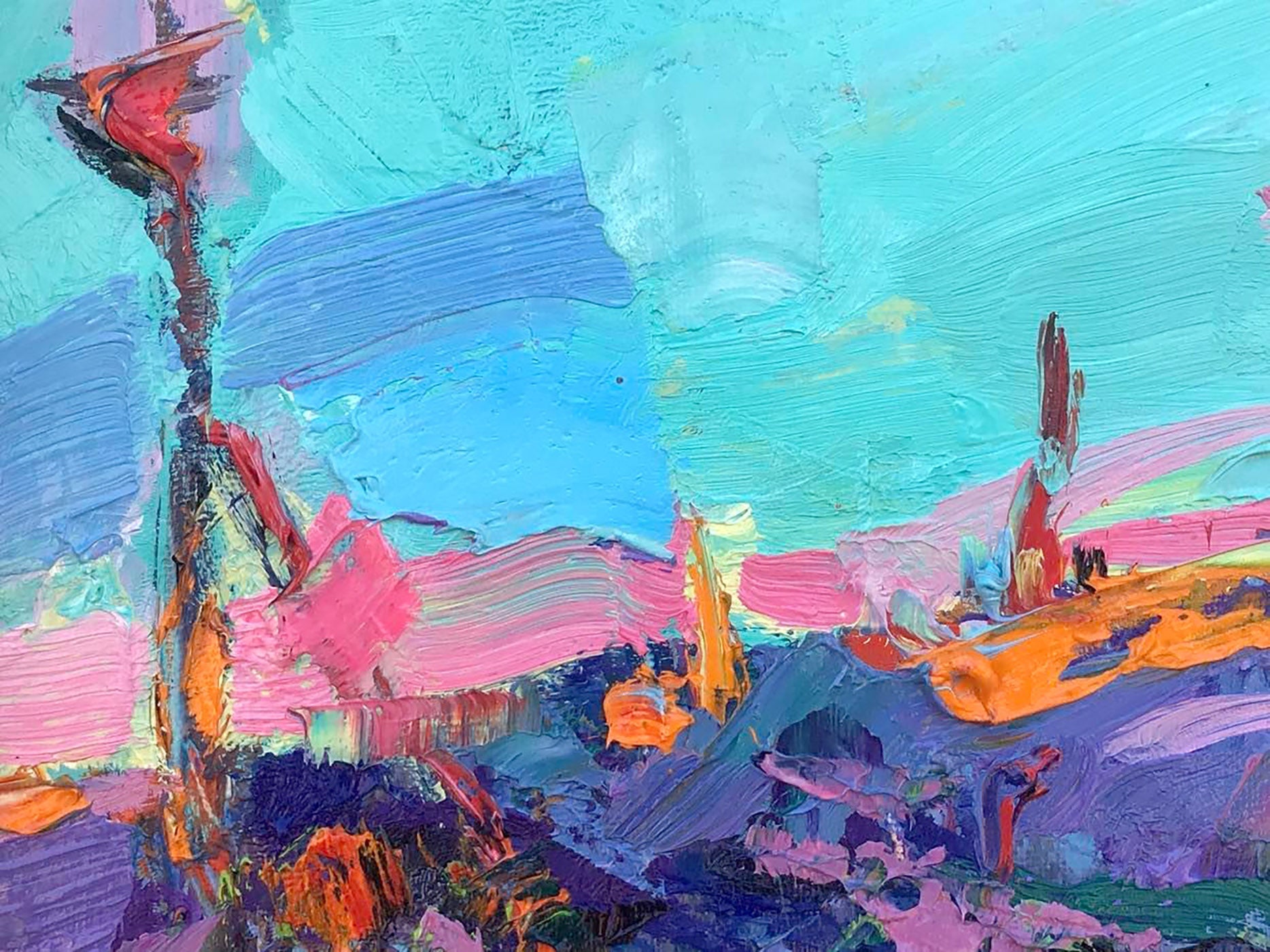 Oil Painting Nature Landscape