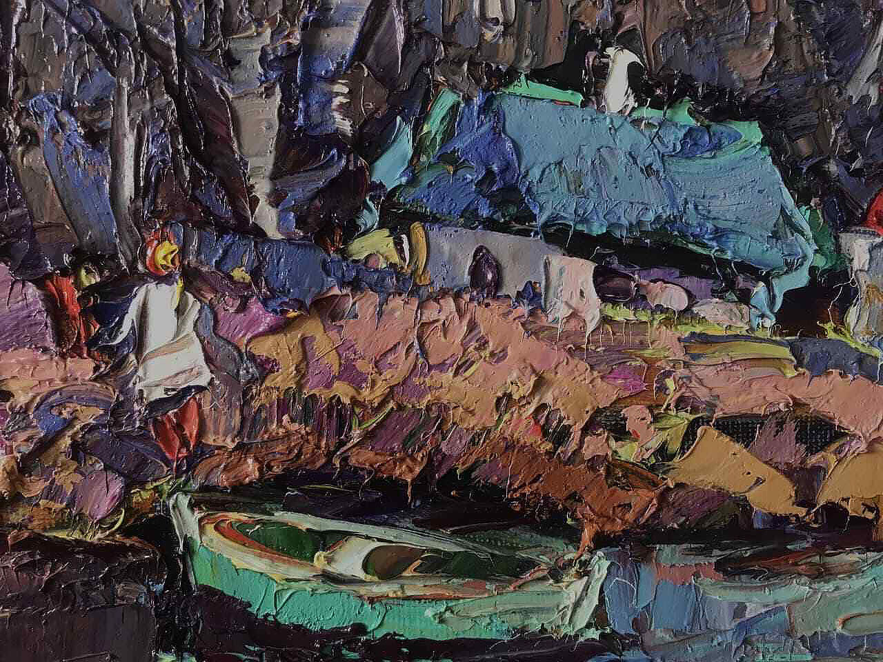 Oil Painting Nature Landscape 