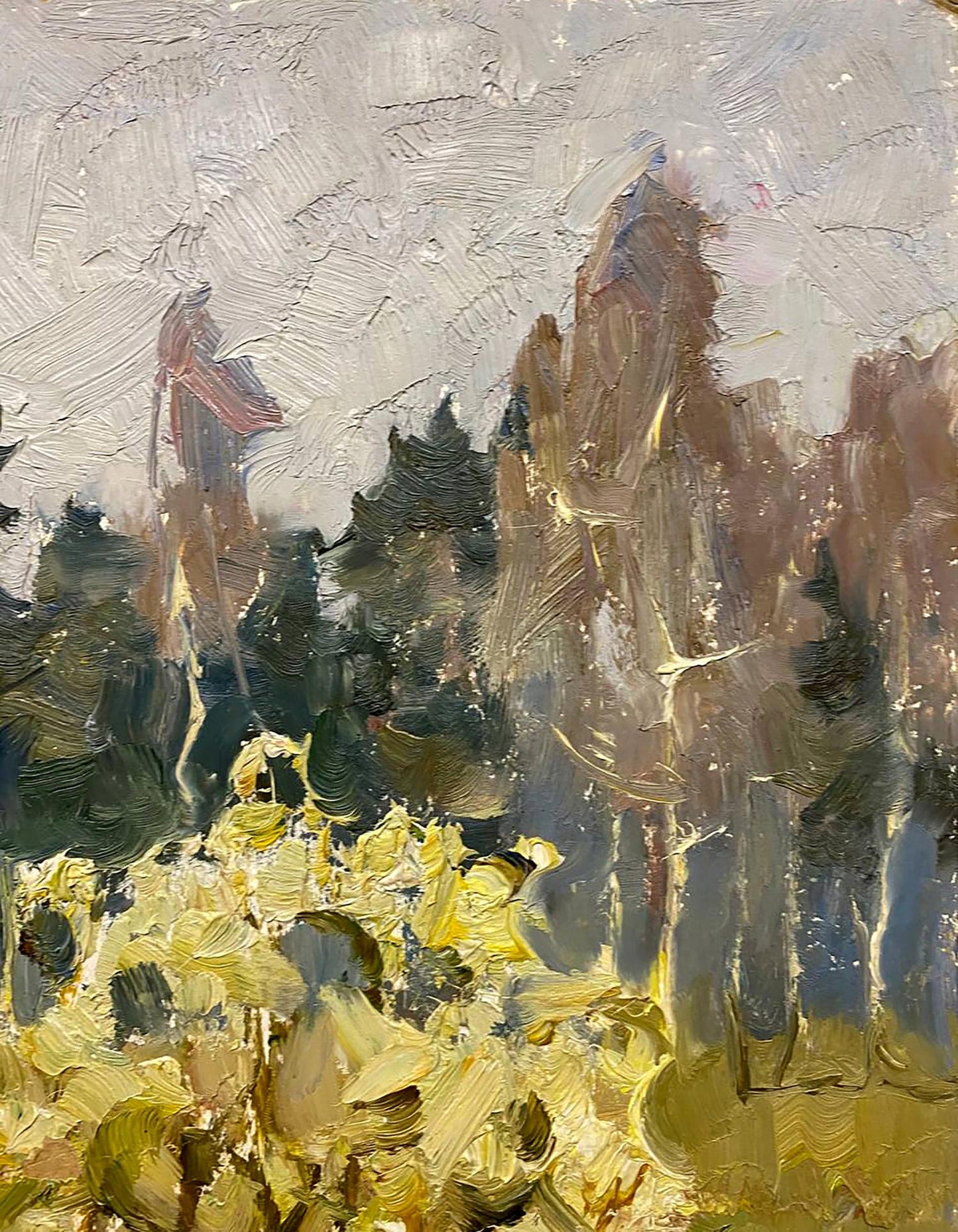 Oil painting Silence Singaevsky Vladimir Ivanovich