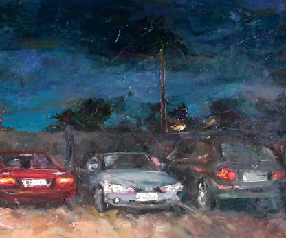 Evening Urban landscape  