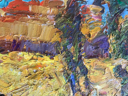 Village landscape Art 