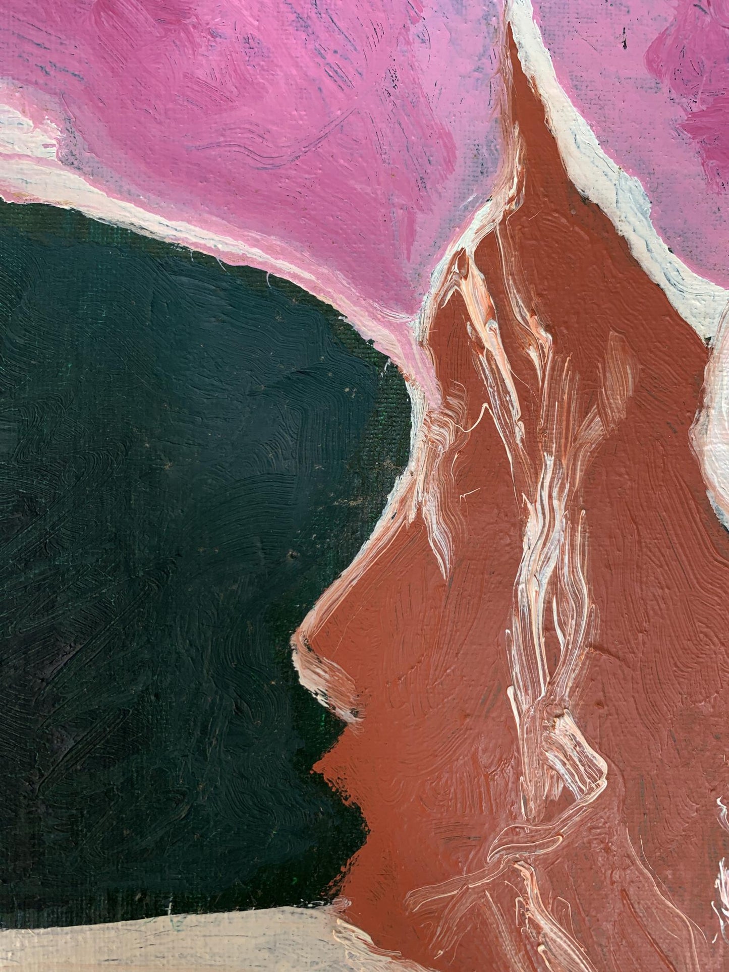 Oil painting Disappearing thoughts Oleksandr Gukalov