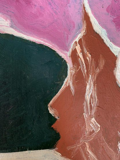 Oil painting Disappearing thoughts Oleksandr Gukalov