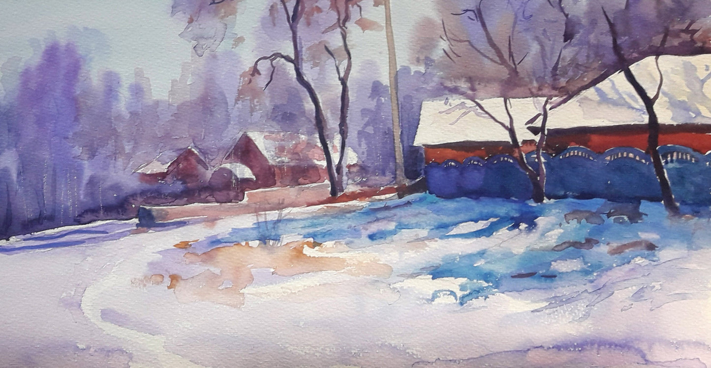 Village landscape 