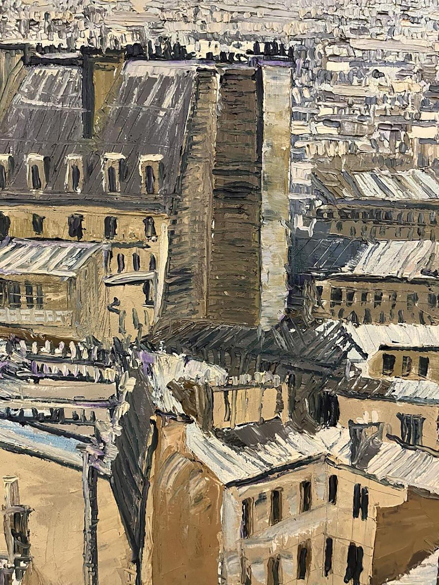 Oil painting City streets Serhiy Kovalev