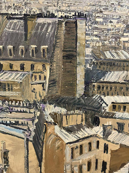 Oil painting City streets Serhiy Kovalev