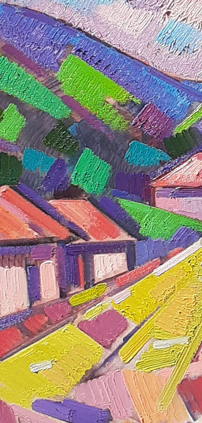 Oil painting Sunny day Peter Dobrev