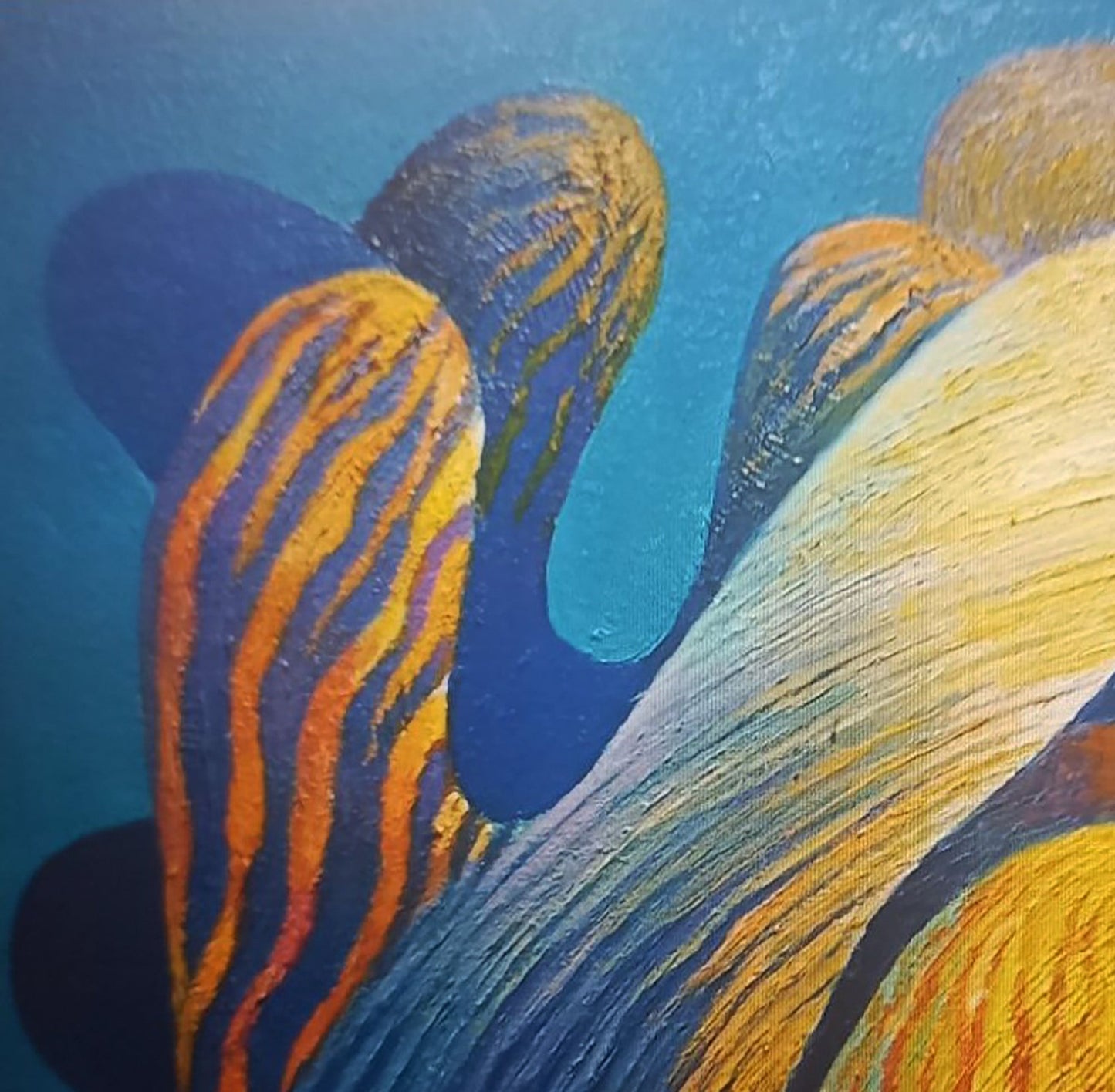 Oil painting Under the water Alexander Strashevich