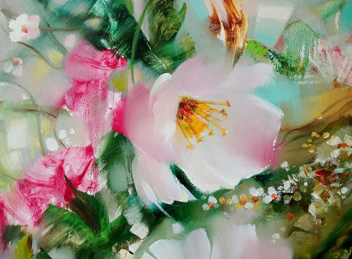 Abstract oil painting April Anatoly Tarabanov