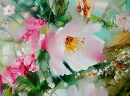 Abstract oil painting April Anatoly Tarabanov