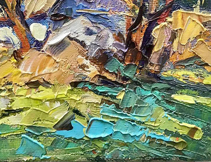 Village landscape Art 