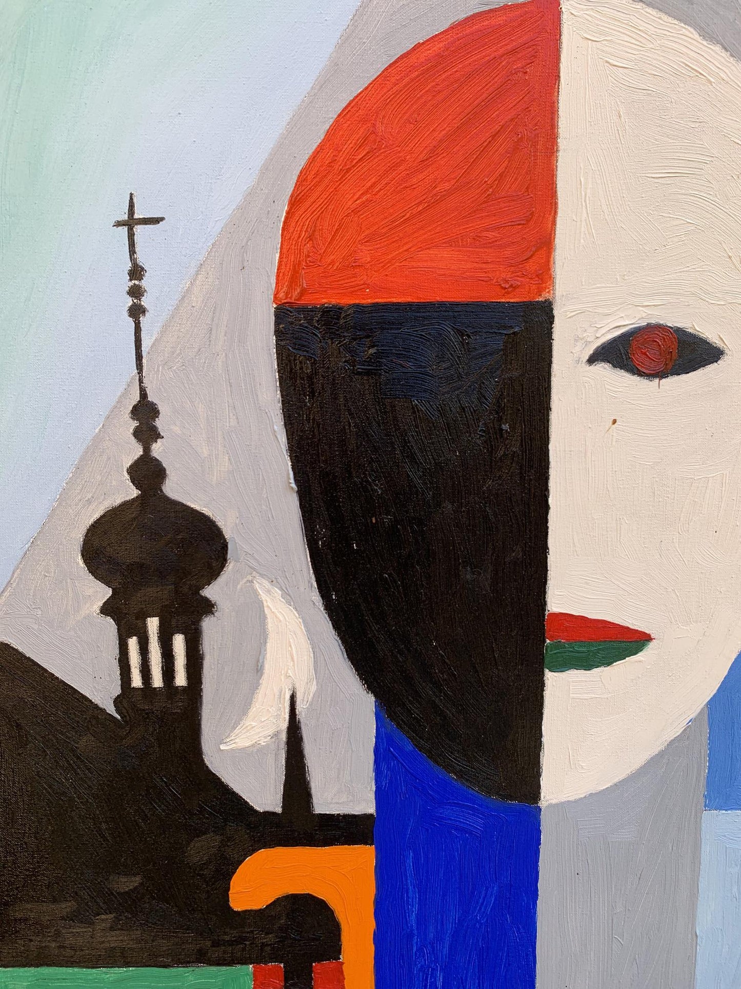 Oil painting Human interpretations Oleksandr Gukalov