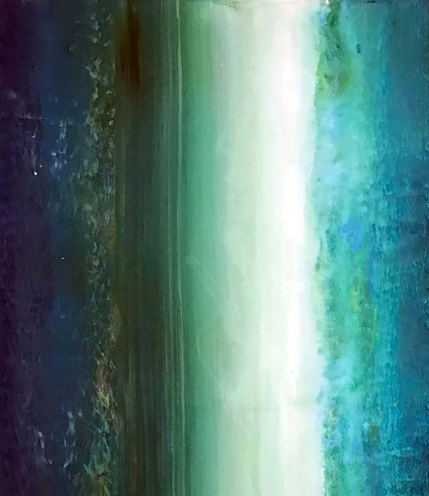 Acrylic painting Water Olga Melezhik