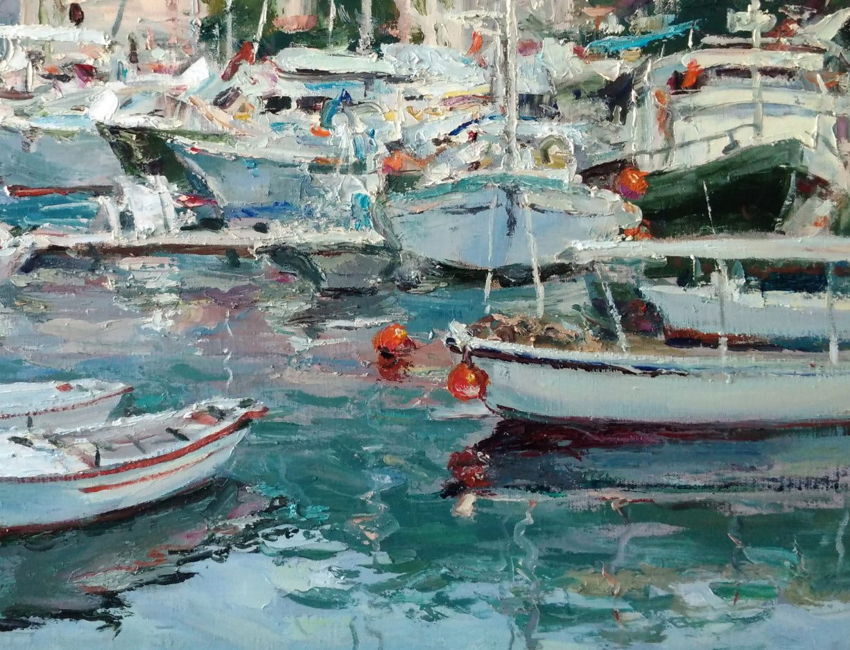 Painting with Boats