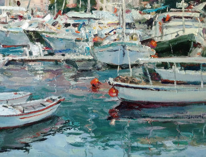 Painting with Boats