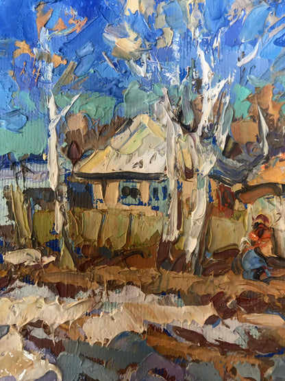 Spring Village landscape 