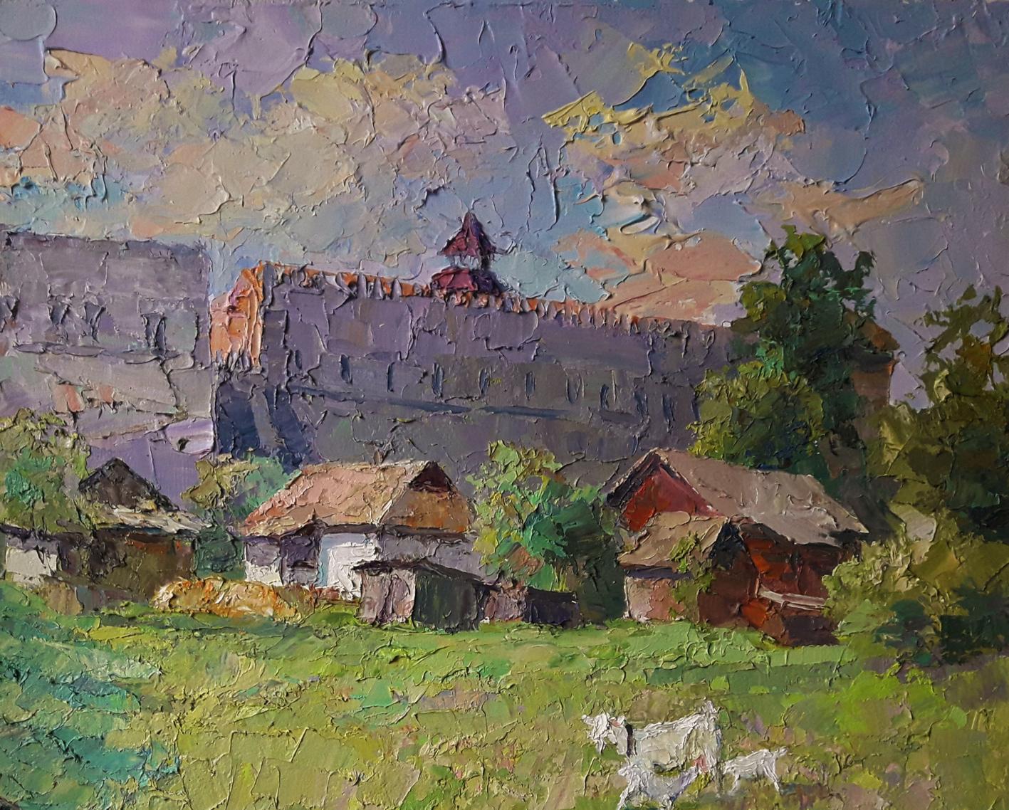 Oil painting Morning in Medzhibozh Serdyuk Boris Petrovich