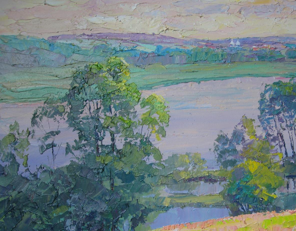 Oil painting Motherland Serdyuk Boris Petrovich