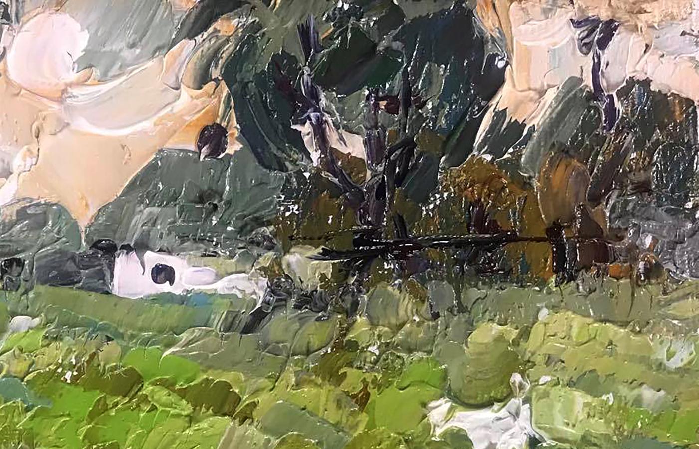 Village landscape Art 