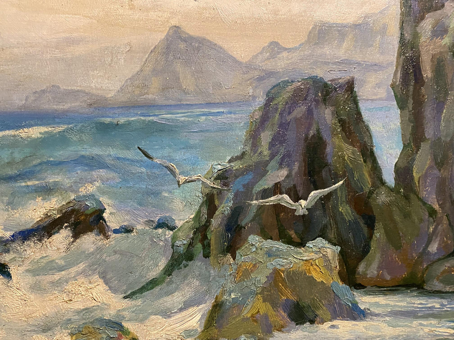 Oil painting Gurzuf K. P. Inzavicius