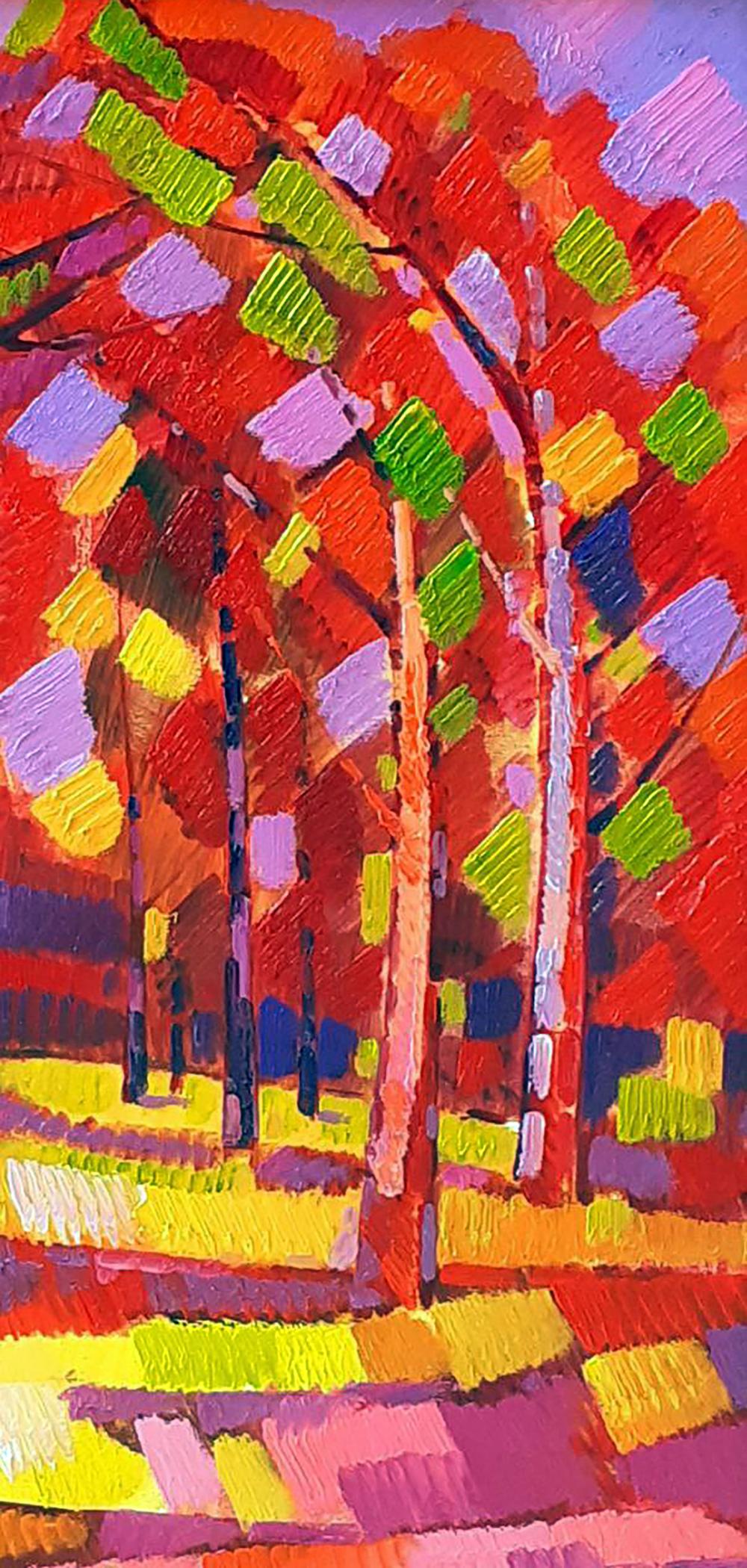 Oil painting Autumn Peter Dobrev