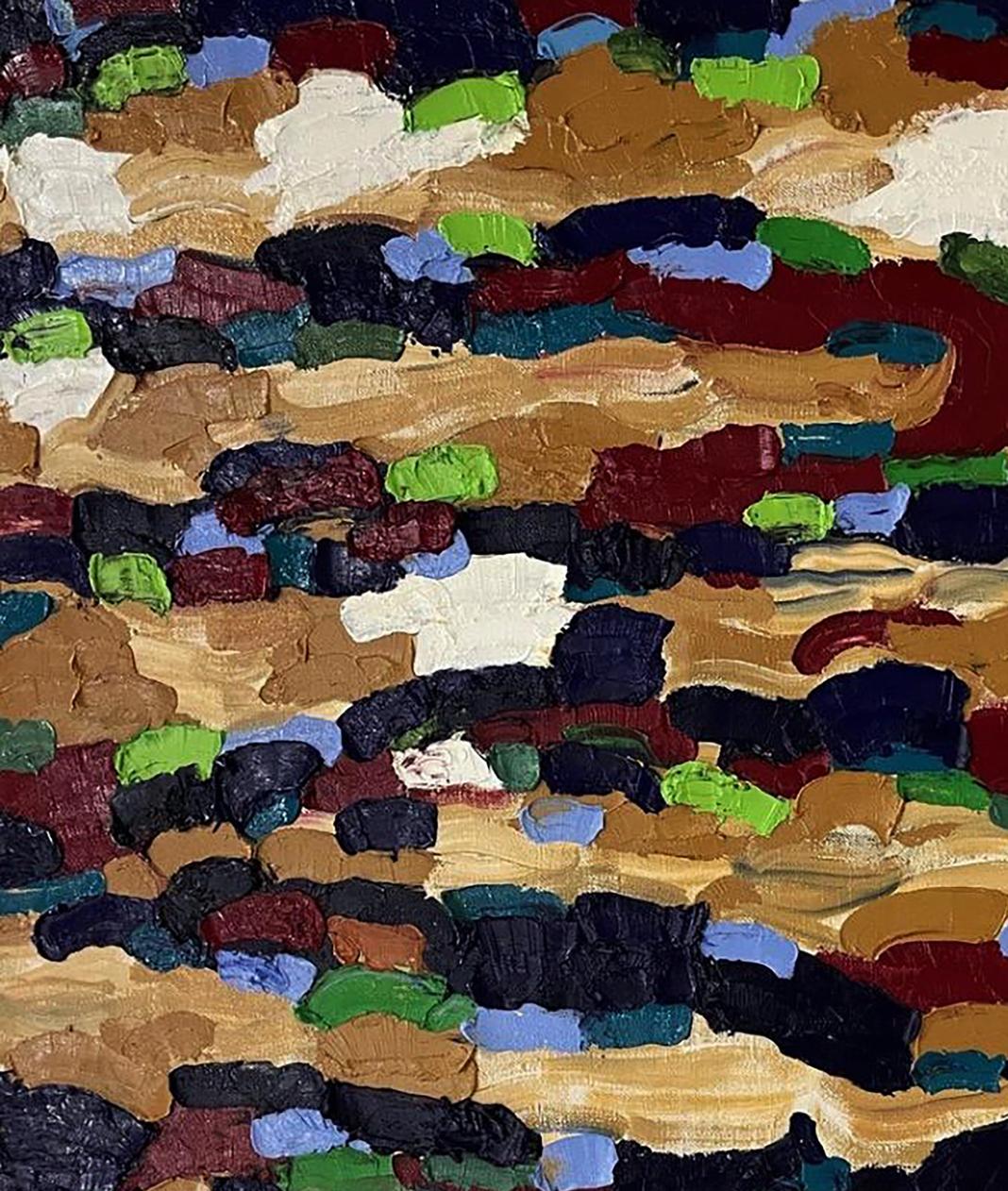 Oil painting Nature abstraction Oleksiy Dakhnenko