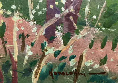 Oil painting Young days Georgy Kolosovsky