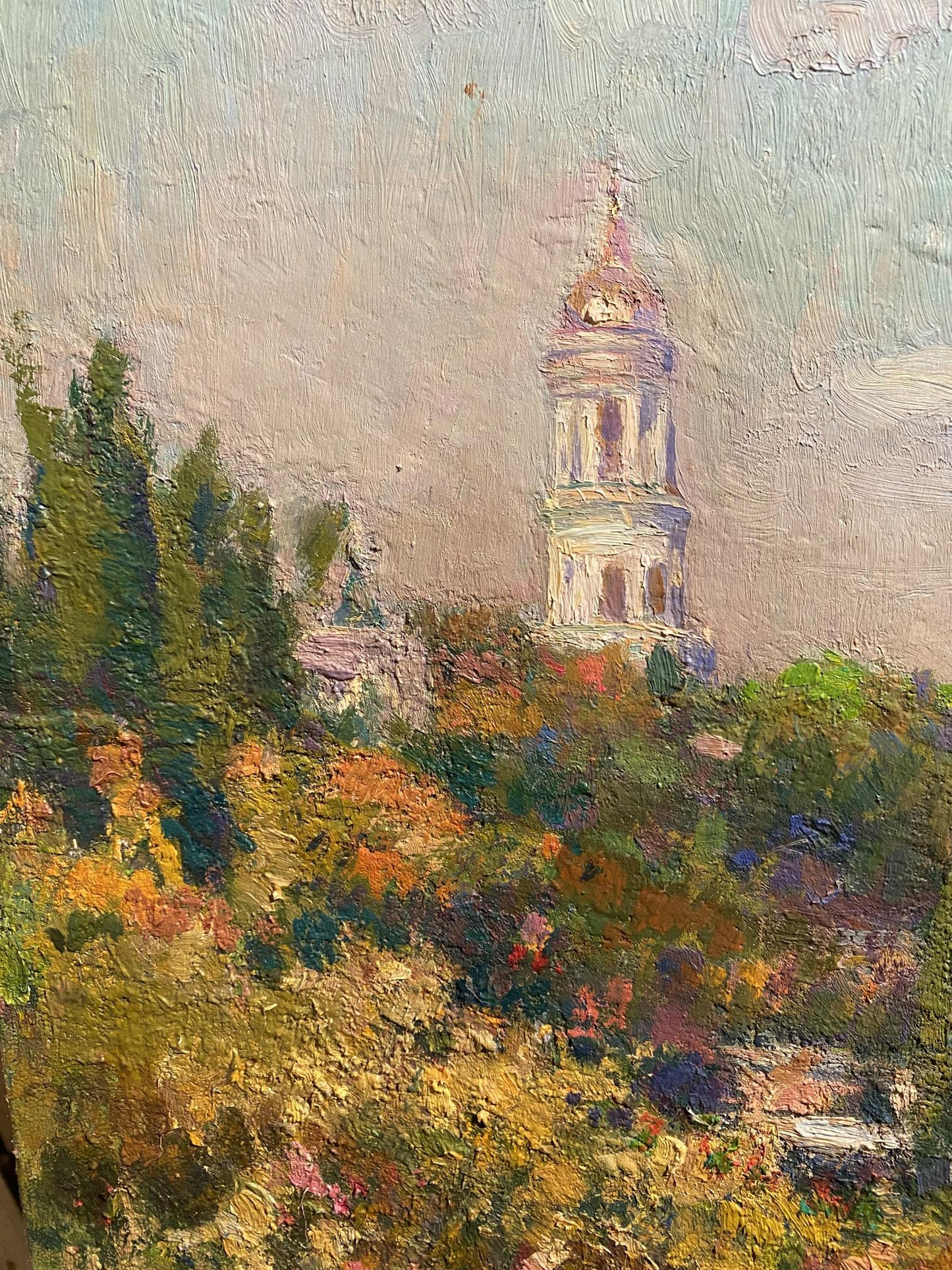 Oil painting Native Kyiv Unknown artist