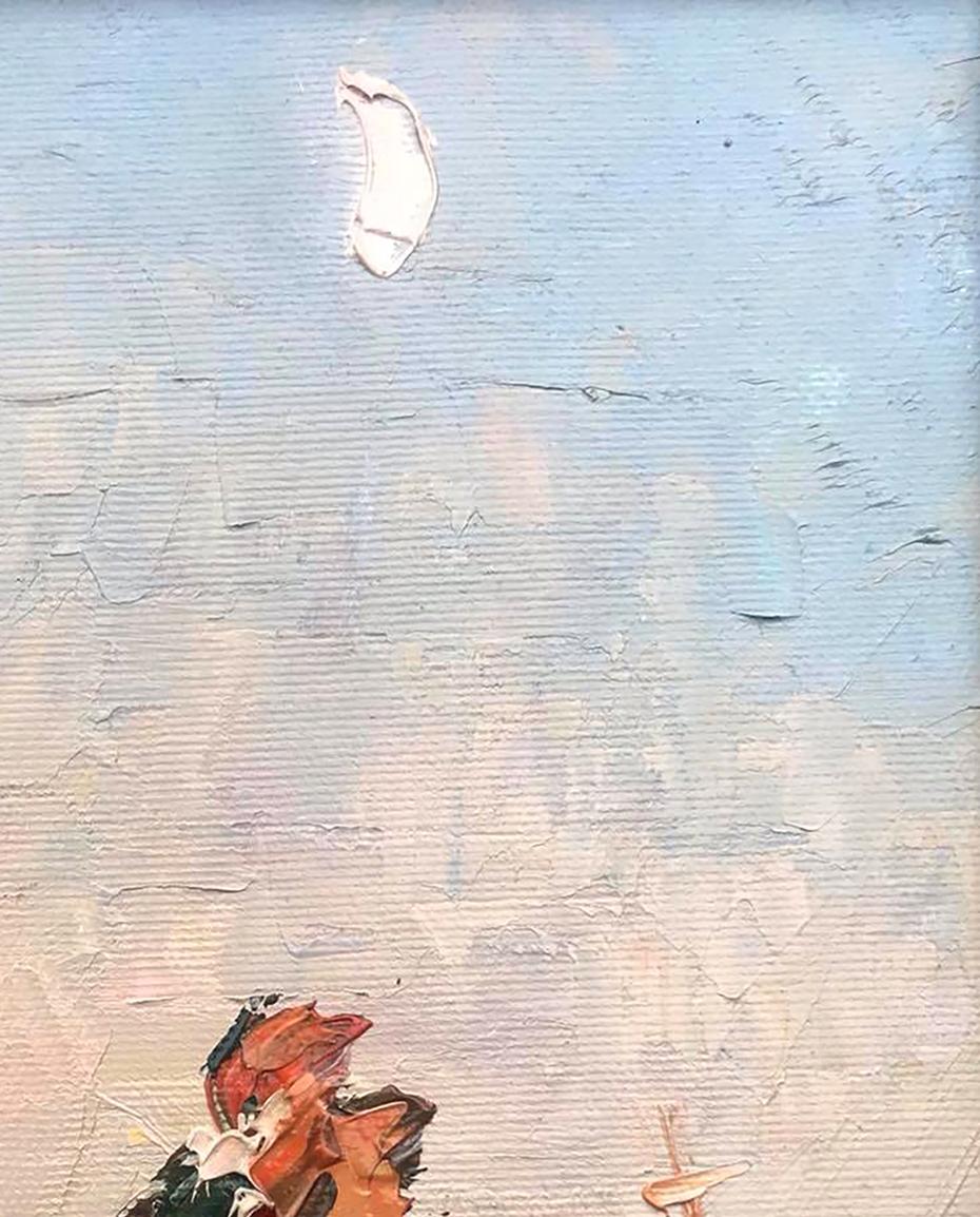 Oil painting Twilight Colors Over the Countryside Alex Ivanyuk